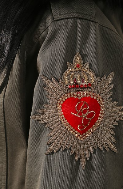 Хлопковая парка DOLCE & GABBANA, арт. F28NLZ/GDM74, фото 5