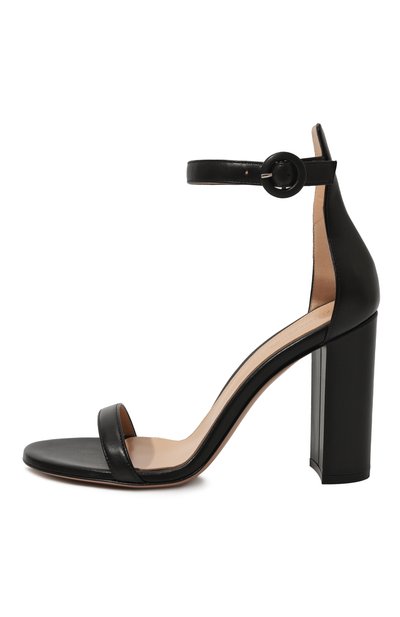 Кожаные босоножки gaeta GIANVITO ROSSI, арт. G61712.95RIC.NAPNER0, фото 4