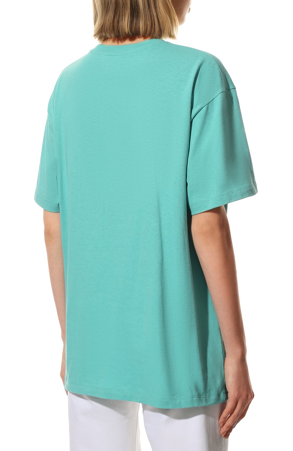 Хлопковая футболка GUCCI, арт. 615044/XJDZ2, фото 4