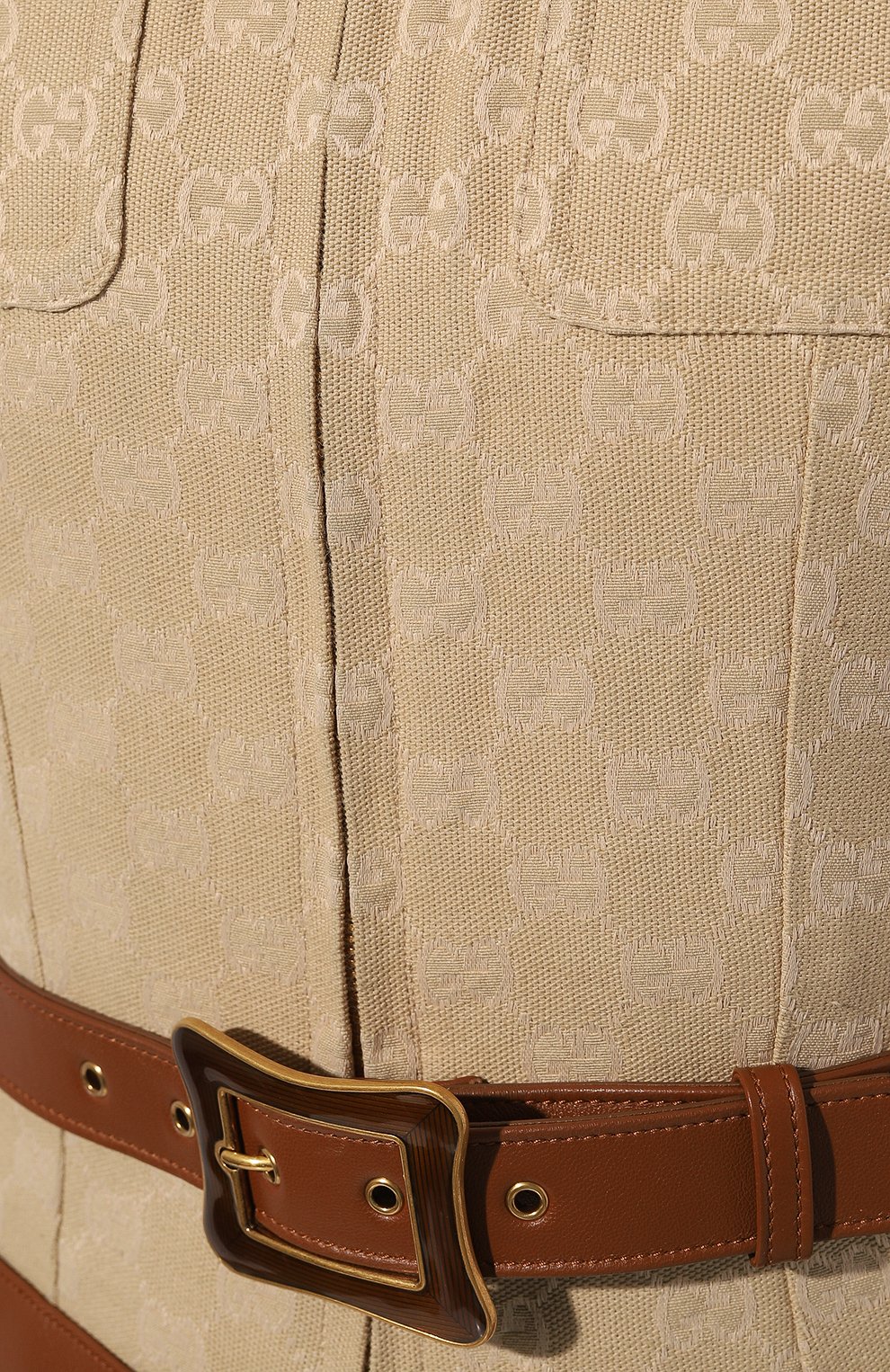 Хлопковый комбинезон GUCCI, арт. 676198 Z8ATF, фото 5