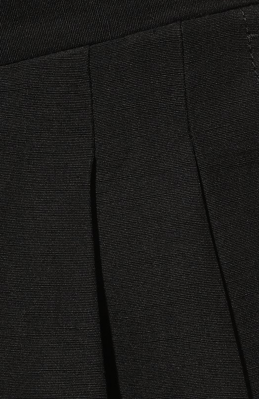 Брюки изо льна и шелка Corneliani 934L21-9314102 Чёрный  934L21-9314102 Фото 5