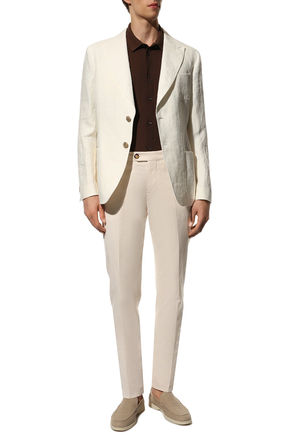 Хлопковые брюки BRUNELLO CUCINELLI, арт. M289LB1770, фото 2