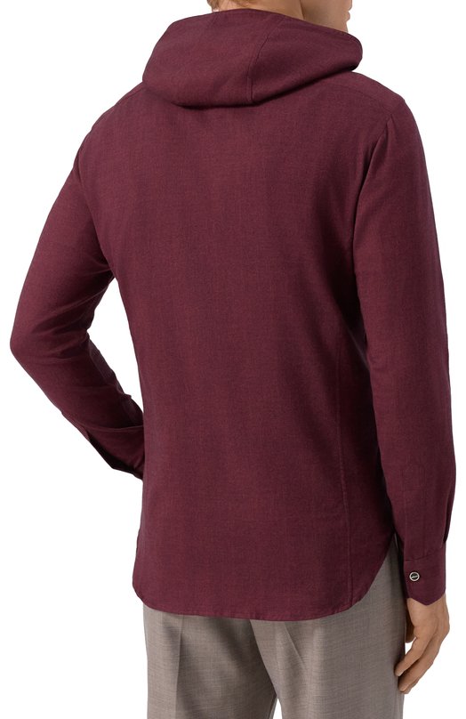Рубашка Kiton UMCMARH0944008 Бордовый  UMCMARH0944008 Фото 4