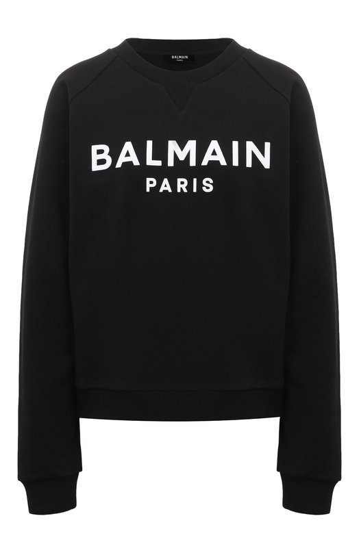 фото Хлопковый свитшот balmain