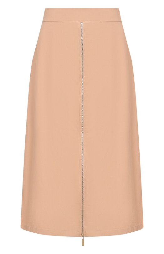 Хлопковая юбка Elie Saab SK259/P0023 Бежевый SK259/P0023