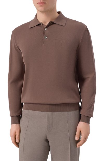 Хлопковое поло CANALI, арт. C0017/MK02459, фото 3