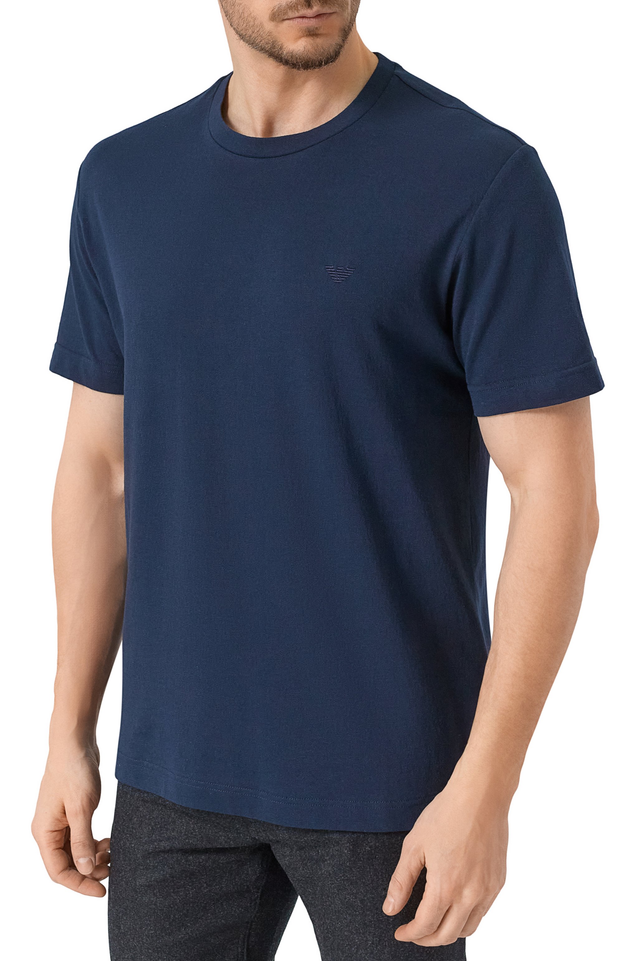 Хлопковая футболка EMPORIO ARMANI, арт. EM000574/AF14107, фото 3