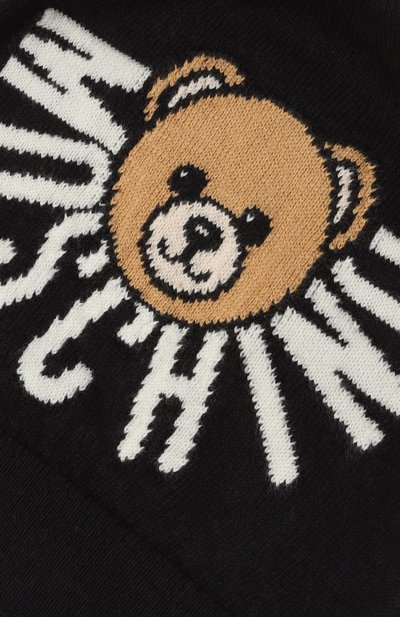 Шапка из хлопка и шерсти MOSCHINO, арт. HUX020/LHE43, фото 3