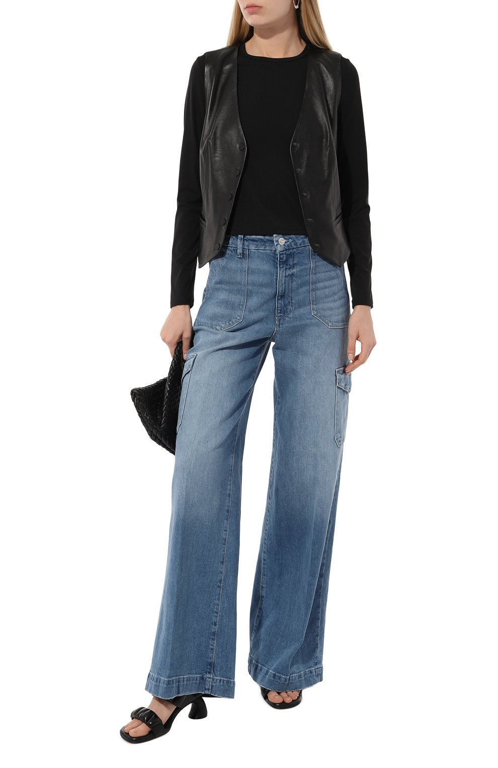 Кожаные мюли DRIES VAN NOTEN, арт. WS241/1133/112, фото 2