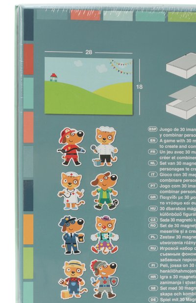 Магнитная игра профессии животных APLI KIDS, арт. 16495, фото 3