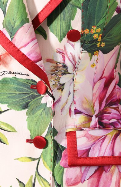 Шелковый жакет DOLCE & GABBANA, арт. F29EET/IS1AE, фото 5
