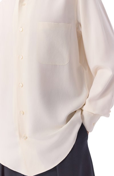 Шелковая рубашка LORO PIANA, арт. FA00500, фото 5