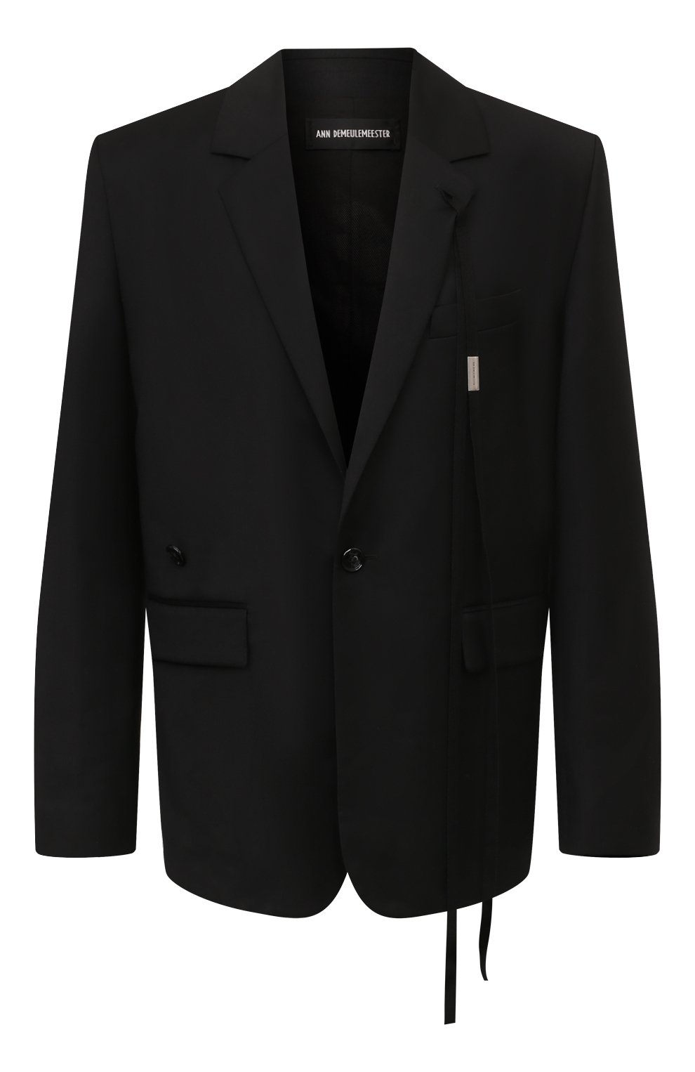 Шерстяной пиджак ANN DEMEULEMEESTER, арт. 2402-M-JA10-FA515-099, фото 1