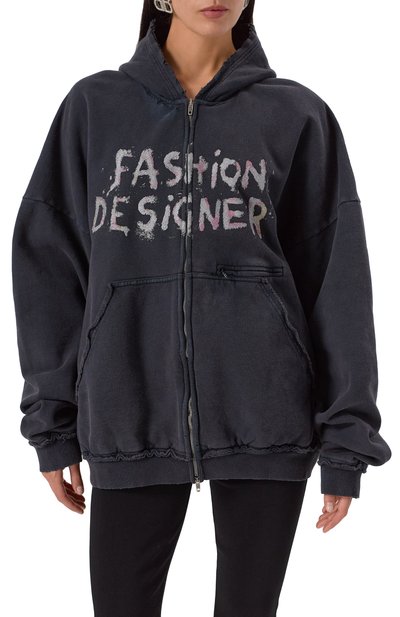 Хлопковая толстовка BALENCIAGA, арт. 808227/TSVC3, фото 3