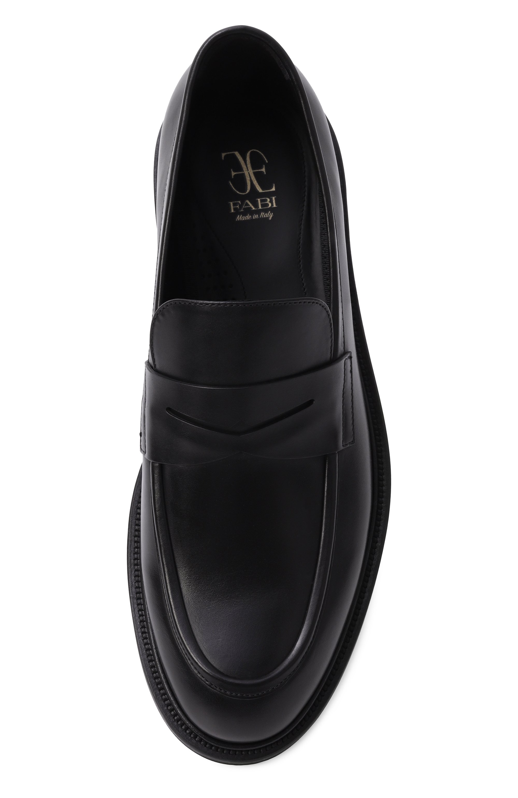 Кожаные пенни-лоферы FABI, арт. FU1420/VITELL0 P0DER0SA, фото 6