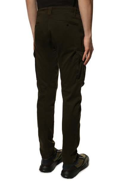 Хлопковые брюки-карго C.P. COMPANY, арт. 12CMPA057A-005694G, фото 4
