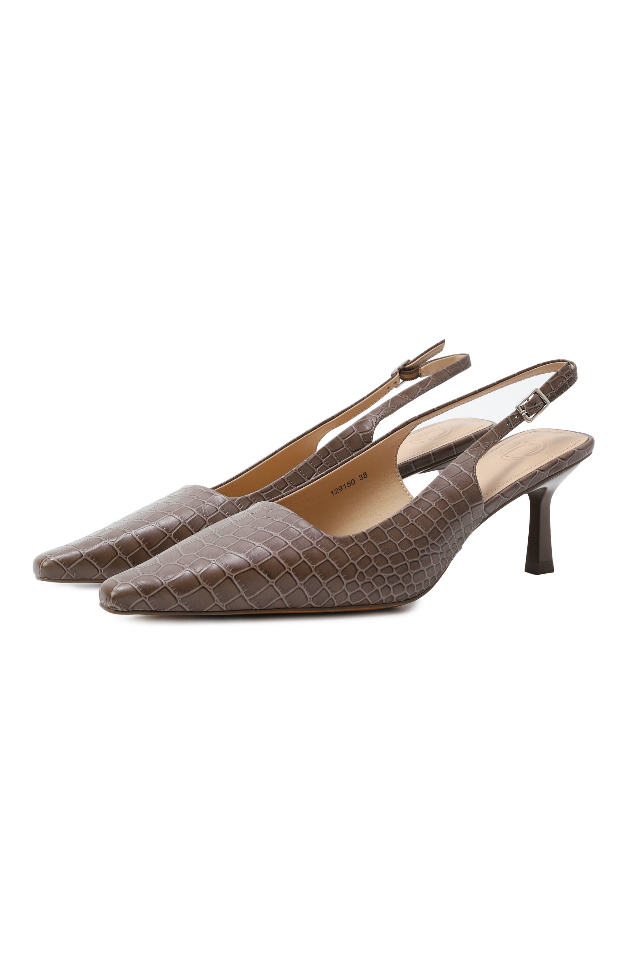 Кожаные туфли 12 STOREEZ, арт. 129150, фото 1