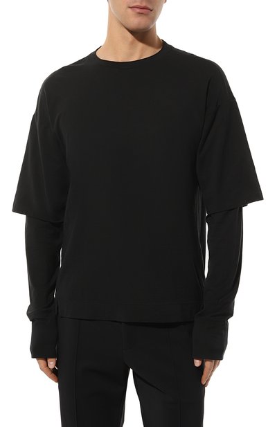 Хлопковый лонгслив TRANSIT, арт. CFUTRV1365, фото 3