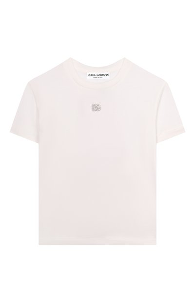 Хлопковая футболка DOLCE & GABBANA, арт. L5JTNJ/G7P2C