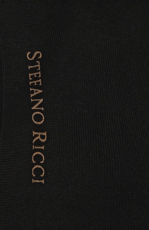 Носки из хлопка и шелка Stefano Ricci C062UN0006/C062UN Чёрный  C062UN0006/C062UN Фото 2