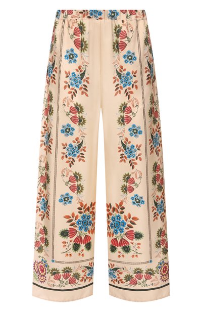 Женские шелковые брюки WEEKEND MAX MARA, арт. WKDSNACK