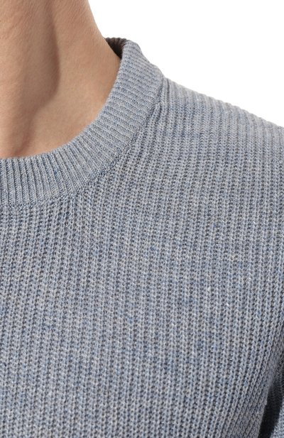 Джемпер изо льна и хлопка BRUNELLO CUCINELLI, арт. M2L70B2257, фото 5