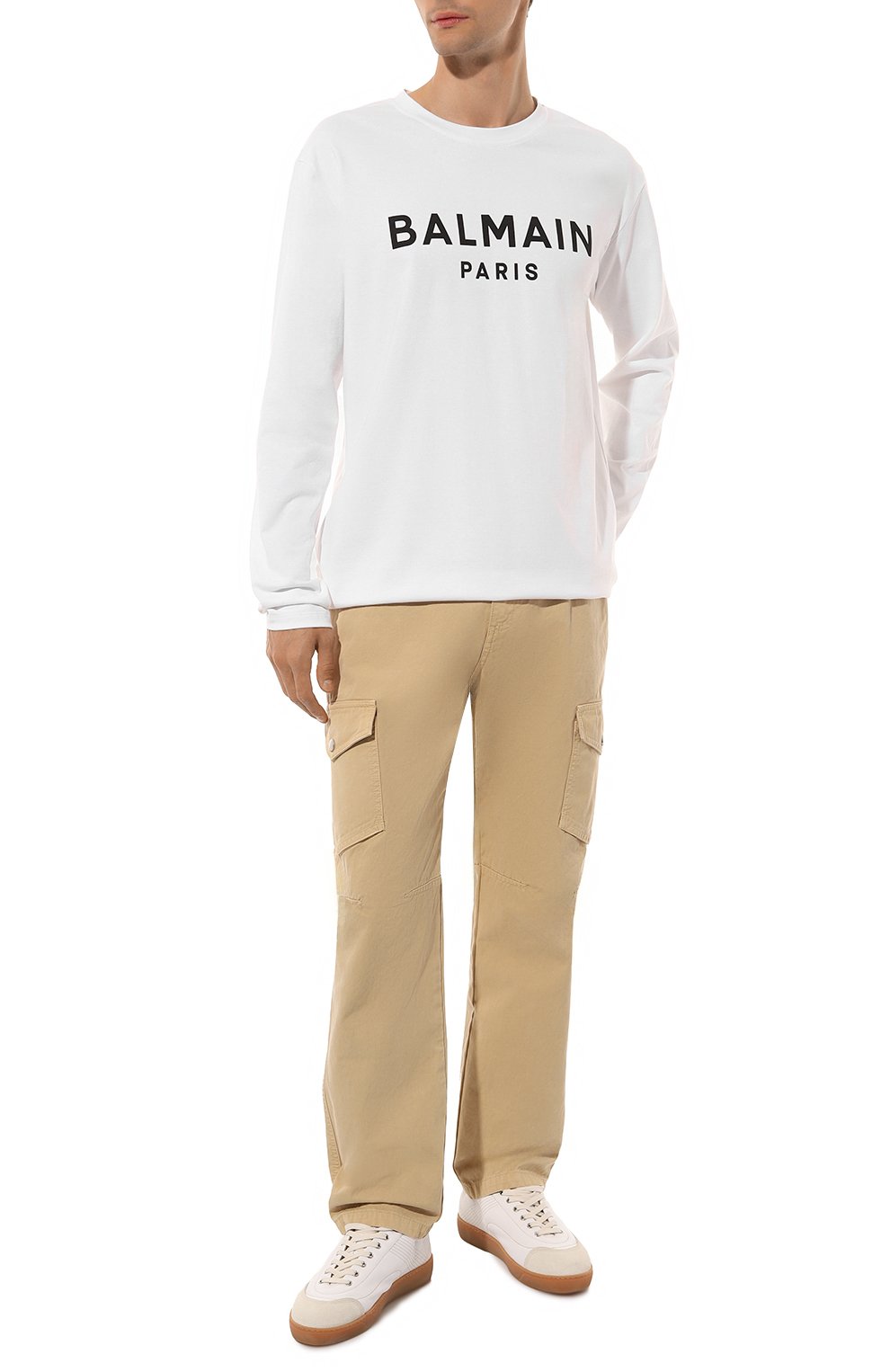 Хлопковые брюки-карго BALMAIN, арт. DH1MI080/CF31, фото 2