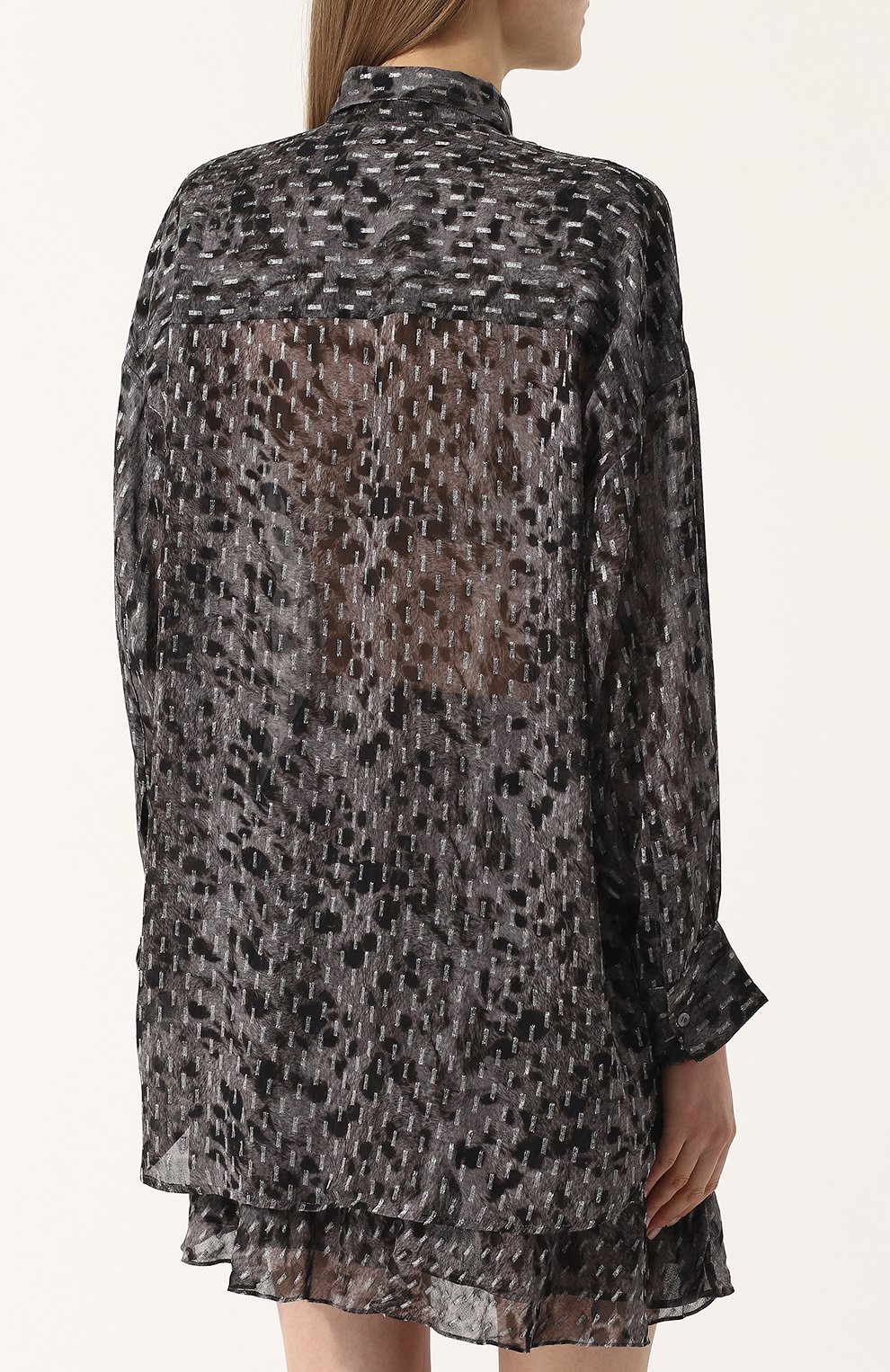 Блуза свободного кроя из вискозы IRO, арт. 18SWP18CARN, фото 4