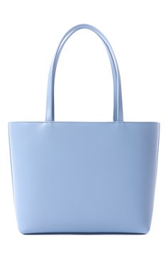 Женская сумка-тоут dg logo small DOLCE & GABBANA голубого цвета, арт. BB7337/AW576 | Фото 6 (Материал: Натуральная кожа; Размер: small)