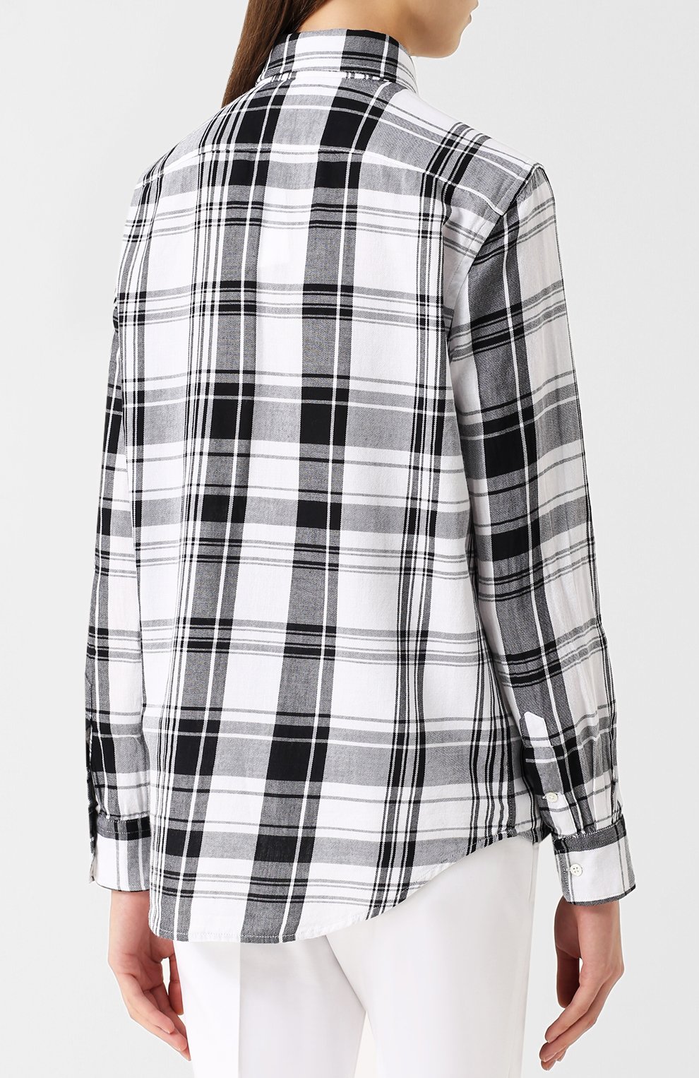 Блуза прямого кроя в клетку POLO RALPH LAUREN, арт. V33/XZ867/XY867, фото 4