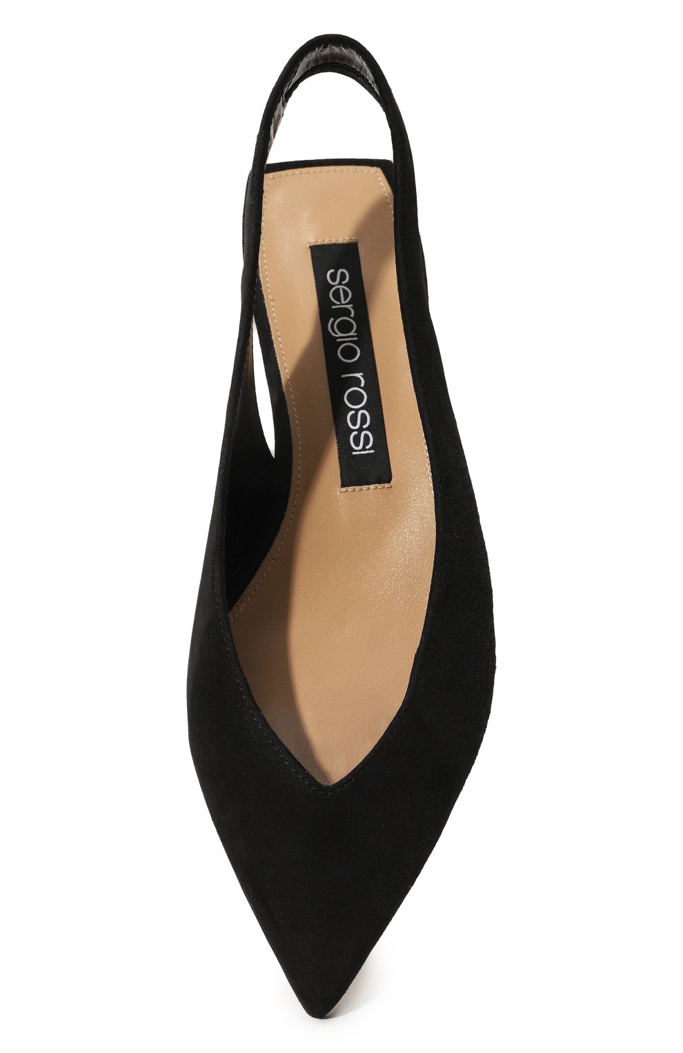 Замшевые балетки sr milano SERGIO ROSSI, арт. A83460-MFN198, фото 6