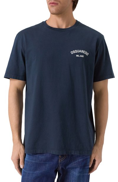 Хлопковая футболка DSQUARED2, арт. S74GD1477/D20020, фото 3