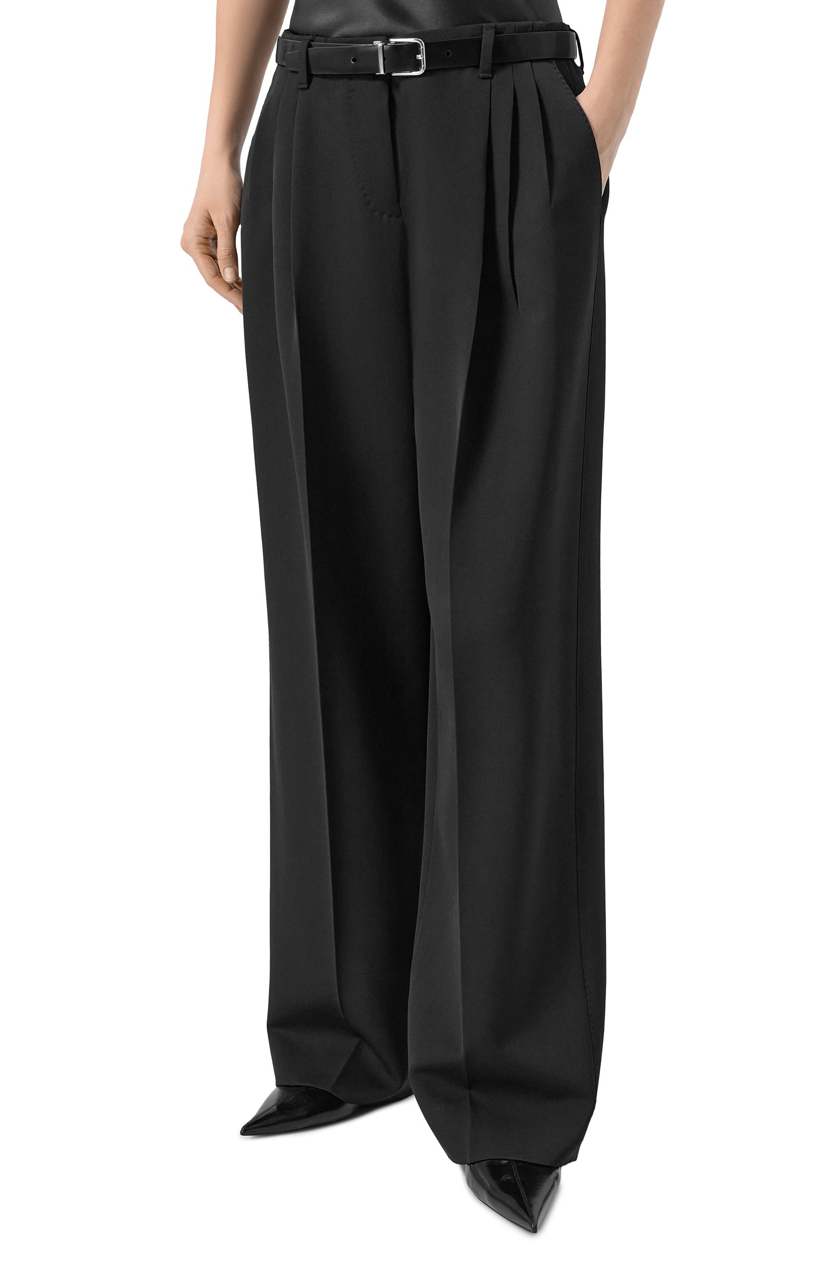 Шерстяные брюки DOLCE & GABBANA, арт. FTDMIT/FU21E, фото 3