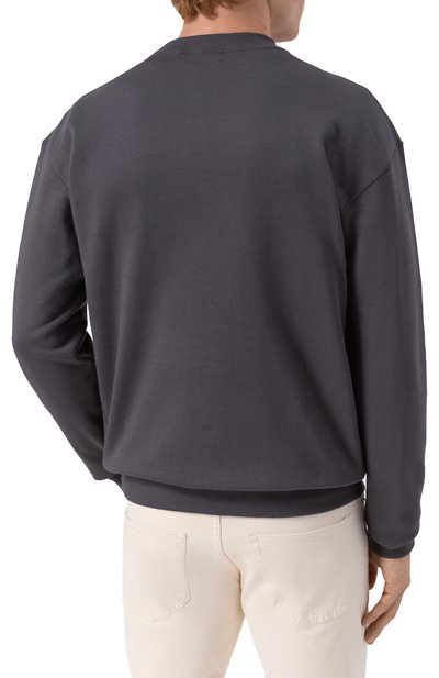 Хлопковый свитшот BOSS, арт. 50545529, фото 4