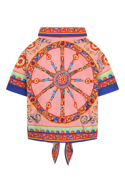 Хлопковая рубашка DOLCE & GABBANA, арт. L54S05/FI501, фото 2