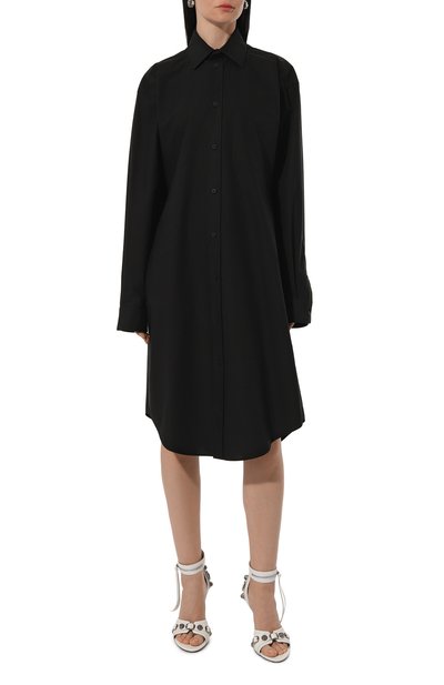Хлопковое платье BALENCIAGA, арт. 746146/TNM60, фото 3