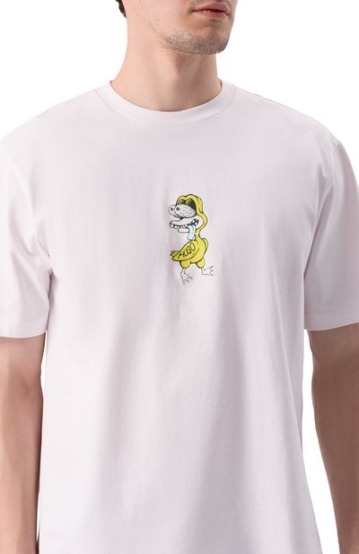 Хлопковая футболка HUGO BLUE, арт. 50533391, фото 5