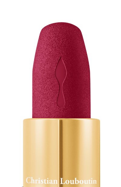 Матовая помада для губ rouge louboutin velvet matte on the go, оттенок jackie's wine CHRISTIAN LOUBOUTIN, арт. 8435415063357, фото 3