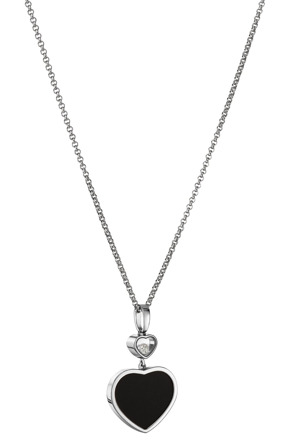 Кулон CHOPARD бесцветного цвета по цене 513500 руб., арт. 797482-1201, фото 2 Кулон CHOPARD, арт. 797482-1201, фото 2