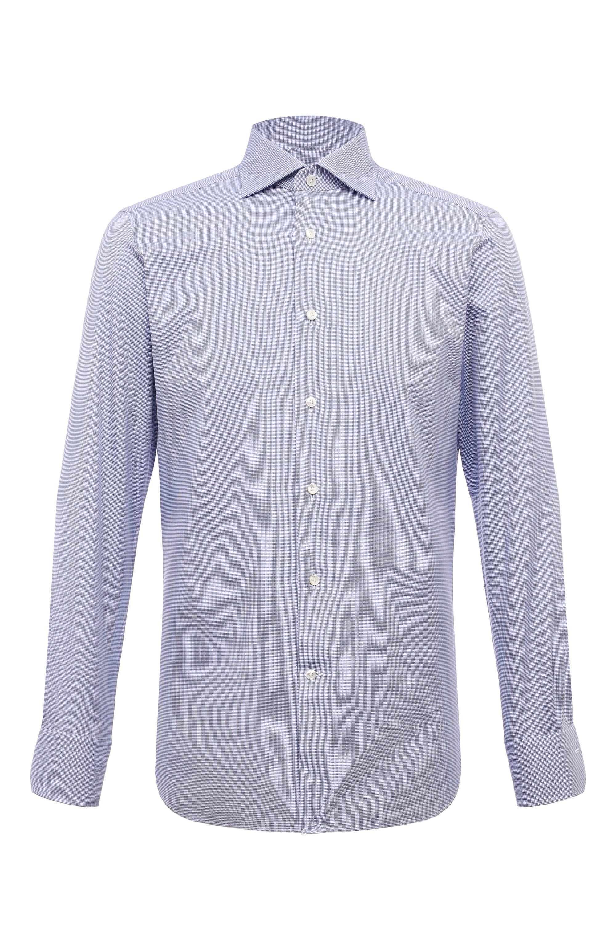 Хлопковая сорочка ZEGNA, арт. 501035A5/9MS0BA432, фото 1