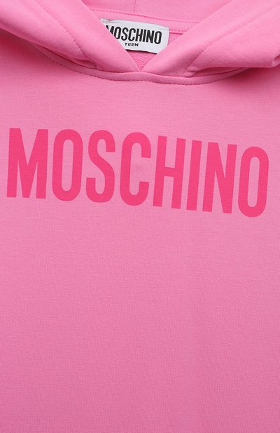 Хлопковое платье MOSCHINO, арт. HDV0A6/LDA00/10A-14A, фото 3