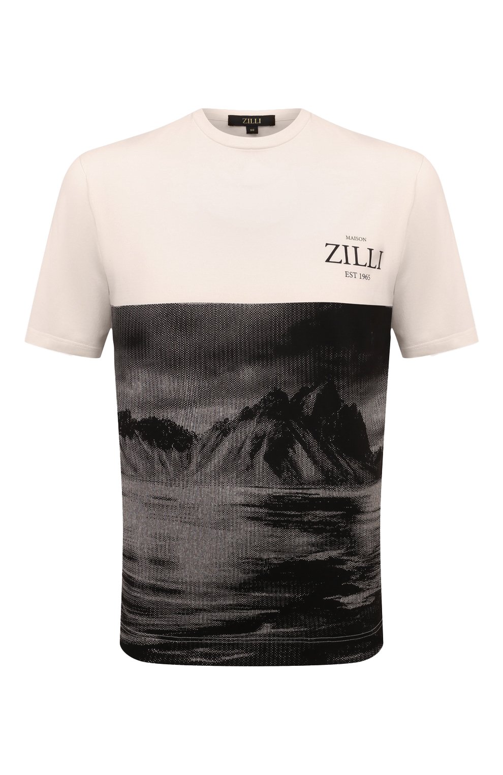 Хлопковая футболка ZILLI, арт. TSR03AM0100VLM008, фото 1