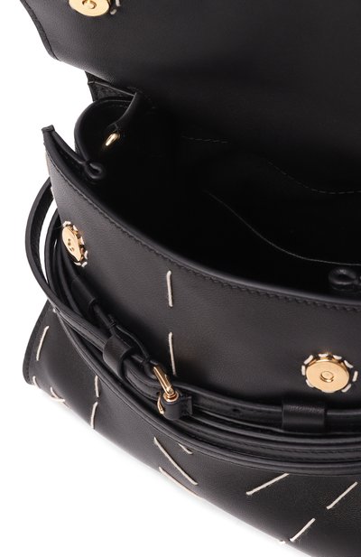 Сумка tie me small MOSCHINO черного цвета по цене 165000 руб., арт. MC4201PP0N/0A3, фото 5 Сумка tie me small MOSCHINO, арт. MC4201PP0N/0A3, фото 5