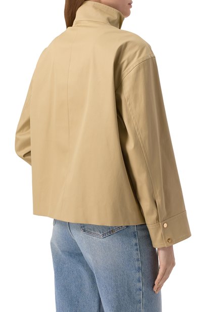 Хлопковая куртка MAX MARA STUDIO, арт. SEMELE, фото 4