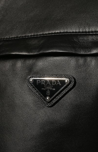 Кожаный плащ PRADA, арт. UPS533-FLY-F0002, фото 5