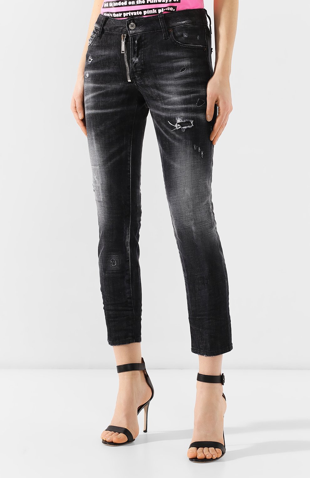 Джинсы с потертостями DSQUARED2, арт. S72LB0172/S30357, фото 3