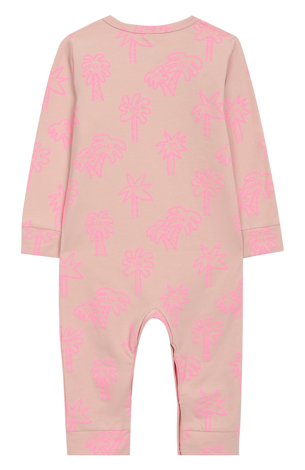 Хлопковый комбинезон STELLA MCCARTNEY розового цвета по цене 4125 руб., арт. 539988/SMJG1, фото 2 Хлопковый комбинезон STELLA MCCARTNEY, арт. 539988/SMJG1, фото 2