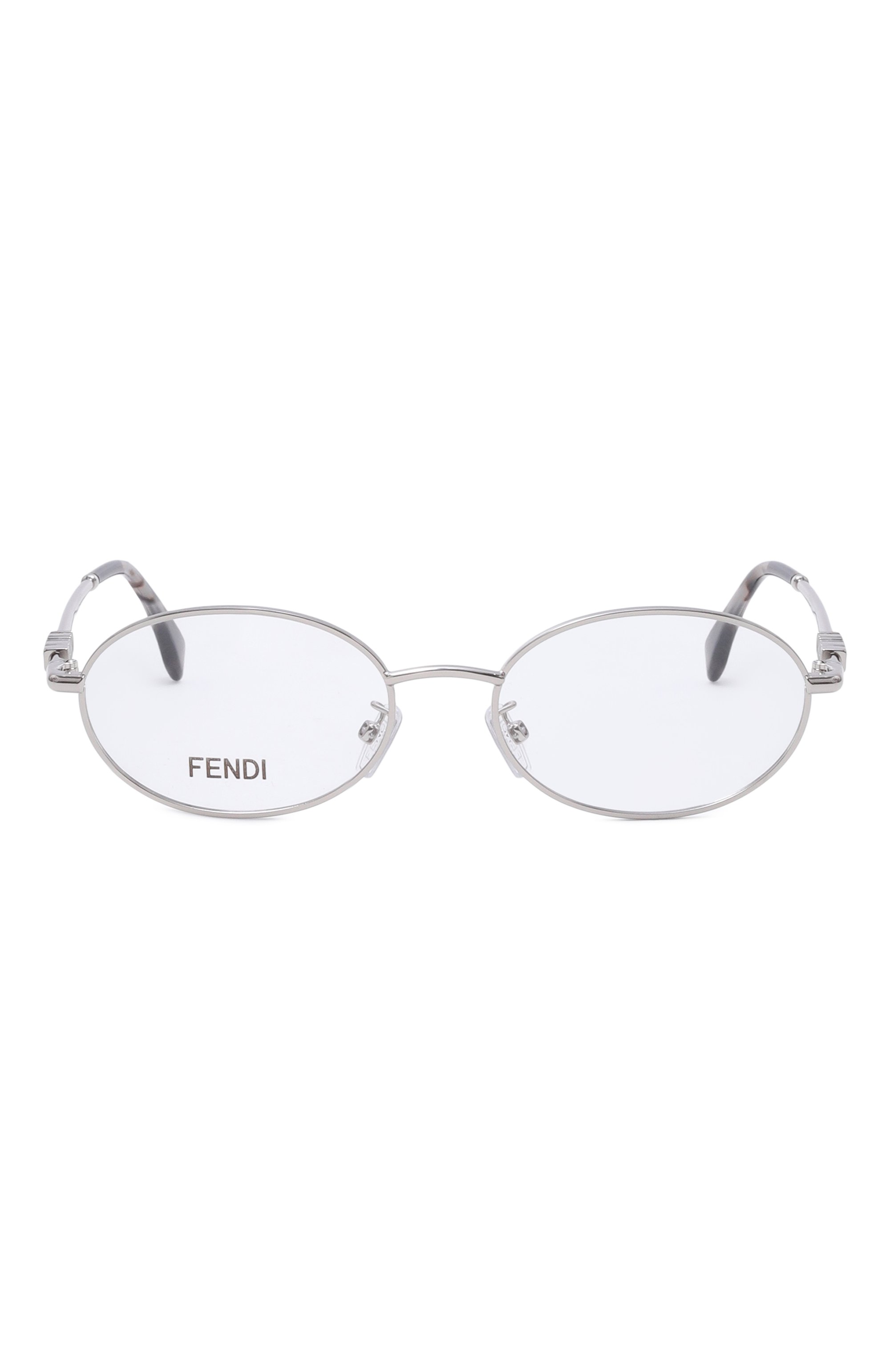 Оправа FENDI серебряного цвета по цене 67100 руб., арт. FE50140U 016, фото 2 Оправа FENDI, арт. FE50140U 016, фото 2