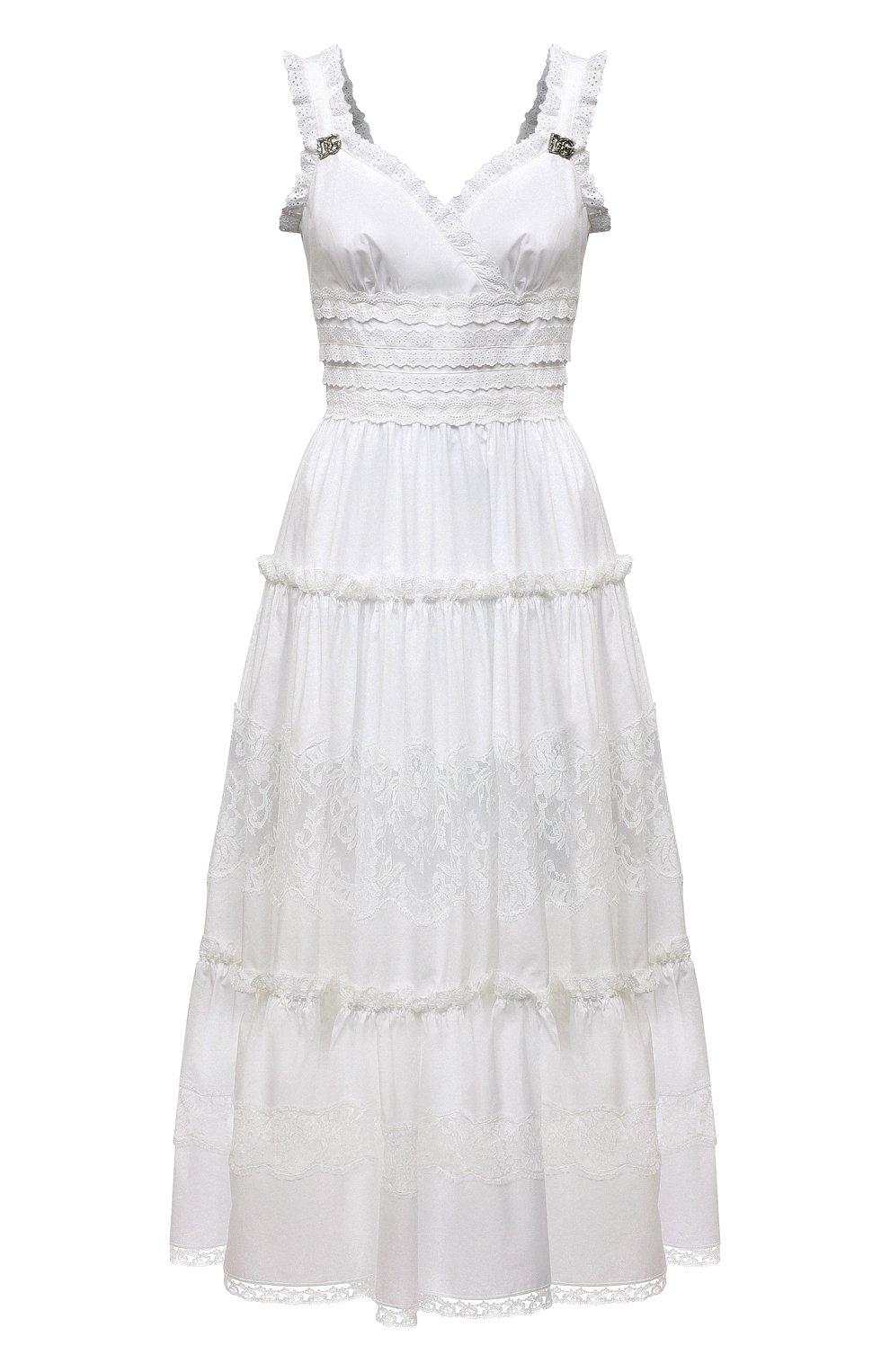 Хлопковое платье DOLCE & GABBANA, арт. F6ZQ7Z/FU5L5, фото 1