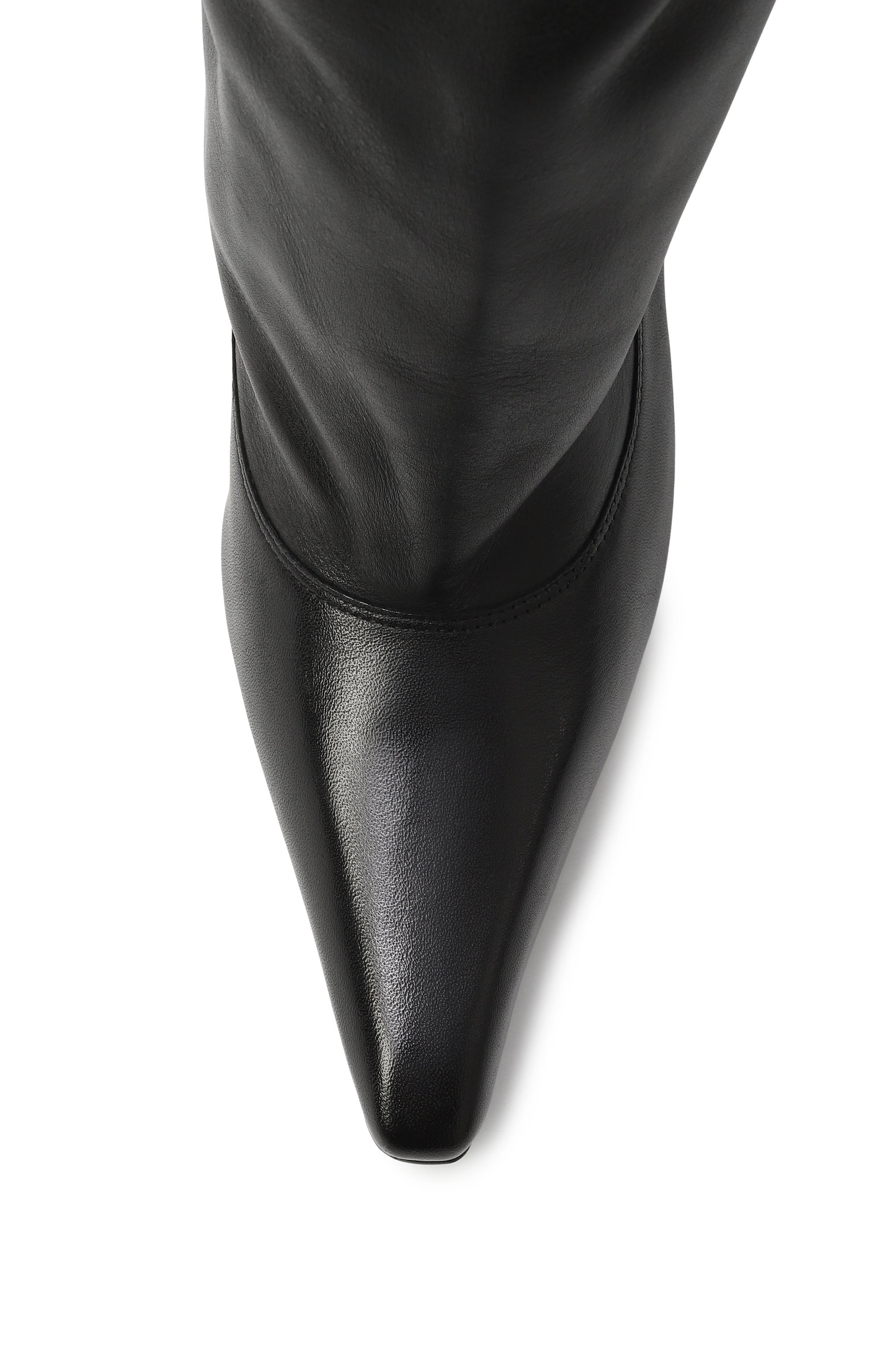 Кожаные сапоги vern 90 NAKED WOLFE черного цвета по цене 75000 руб., арт. VERN/PLT, фото 6 Кожаные сапоги vern 90 NAKED WOLFE, арт. VERN/PLT, фото 6